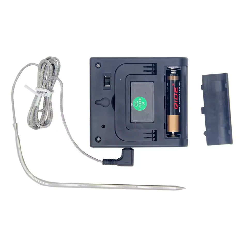 Digital Meat Thermometer for Cooking | Oven BBQ Grill Food Probe | Meat Temperature Timer & Heat Meter