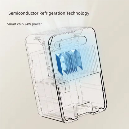 Intelligent Portable Dehumidifier | Smart Timer Air Dryer for Home, Bedroom & Kitchen | Deodorizing Moisture Absorber for Mould & Clothes