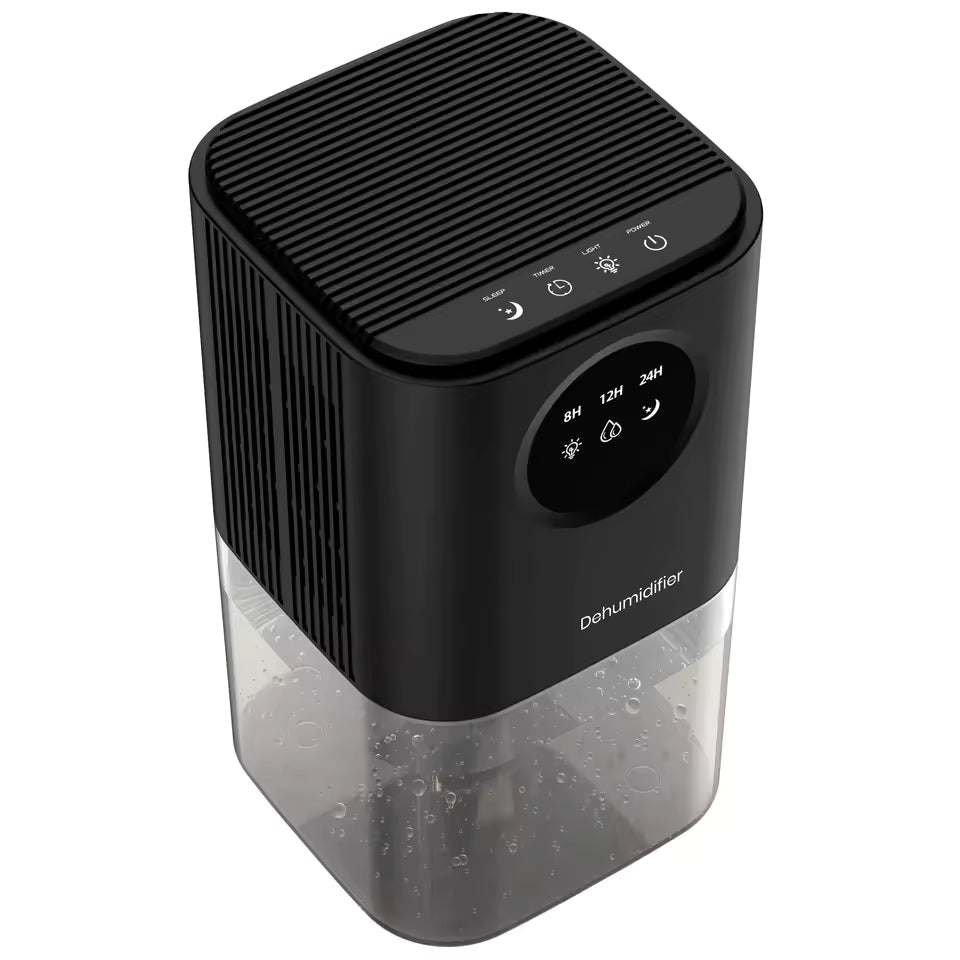 Portable Dehumidifier for Home | 35oz Quiet Small Dehumidifier for Bedroom & Bathroom | Air Dryer for Mould & Clothes
