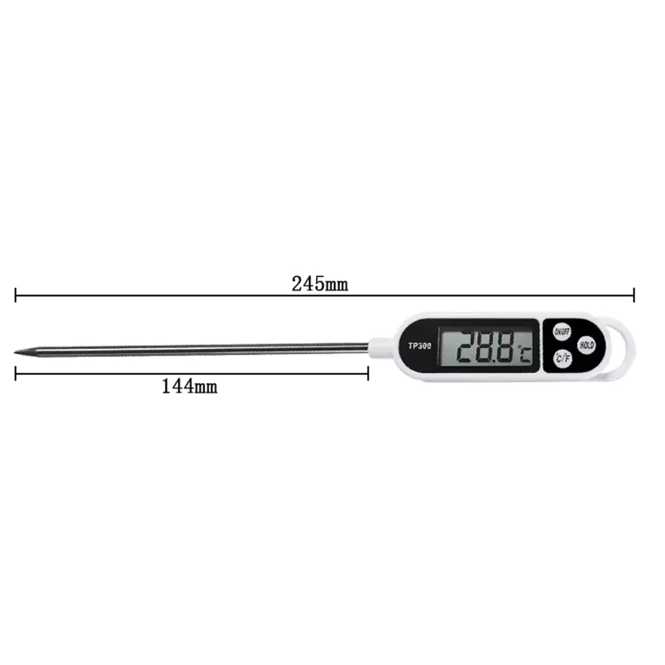 Meat Thermometer | Digital Food Thermometer for Cooking, BBQ & Steak