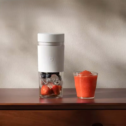Portable Blender | 300ML Personal Smoothie Maker | 19500 RPM Mini Juicer Machine | BPA-Free PCTG Travel Blender