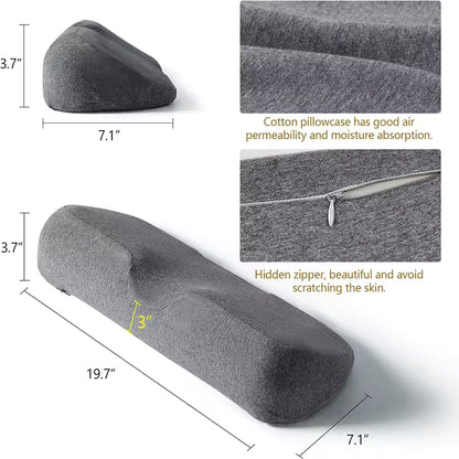 Cervical Pillow for Neck Pain Relief | Ergonomic Memory Foam Contour Pillow | Orthopedic Neck Support for Side Sleepers